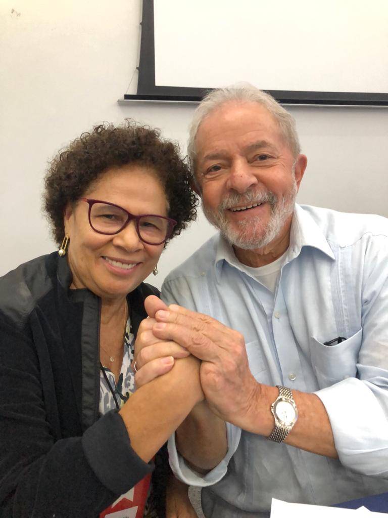 Regina Sousa e Lula estão unidos